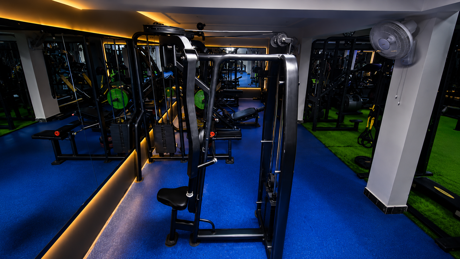 Training session at Krown Fitness New Delhi
